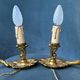 Paire de lampe en bronze style Louis XV