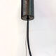 Italian hanging lamp in Murano glass from Vistosi, 1960s