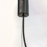 Italian hanging lamp in Murano glass from Vistosi, 1960s