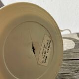 Lampe en métal blanc signé Brama Italie