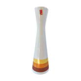 Vase en porcelaine design kaiser années 70