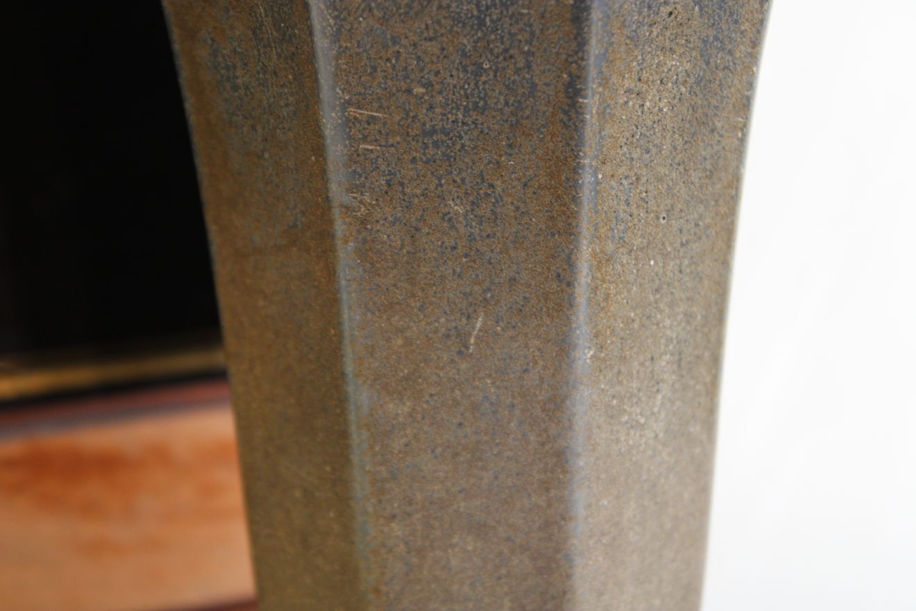 Cast iron vase