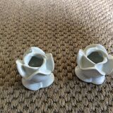 Porcelain candlesticks