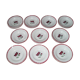 Service de table de 10 assiettes plates et 10 creuses Badonviller