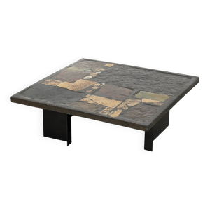 Table basse en ardoise, - paul