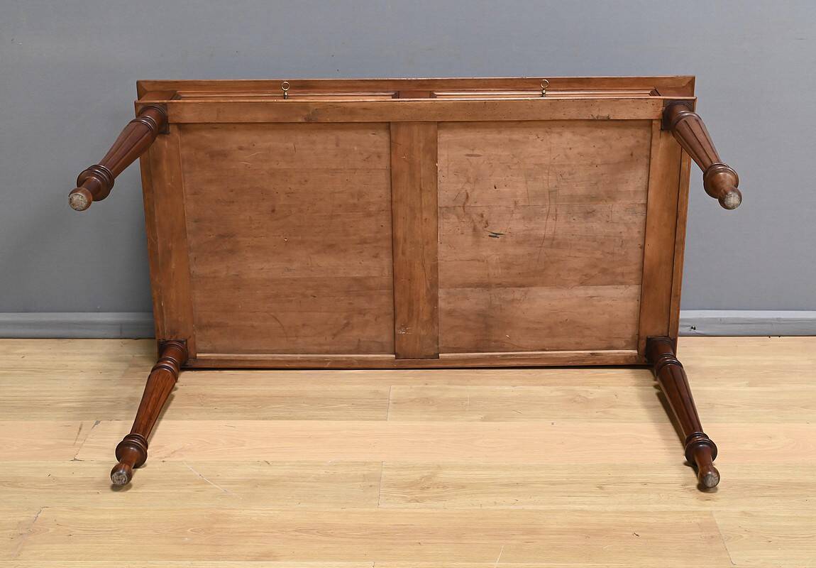 Walnut desk, Louis-Philippe style – Early 20th century