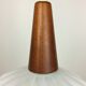 Scandinavian suspension teak opaline "origami" 1960