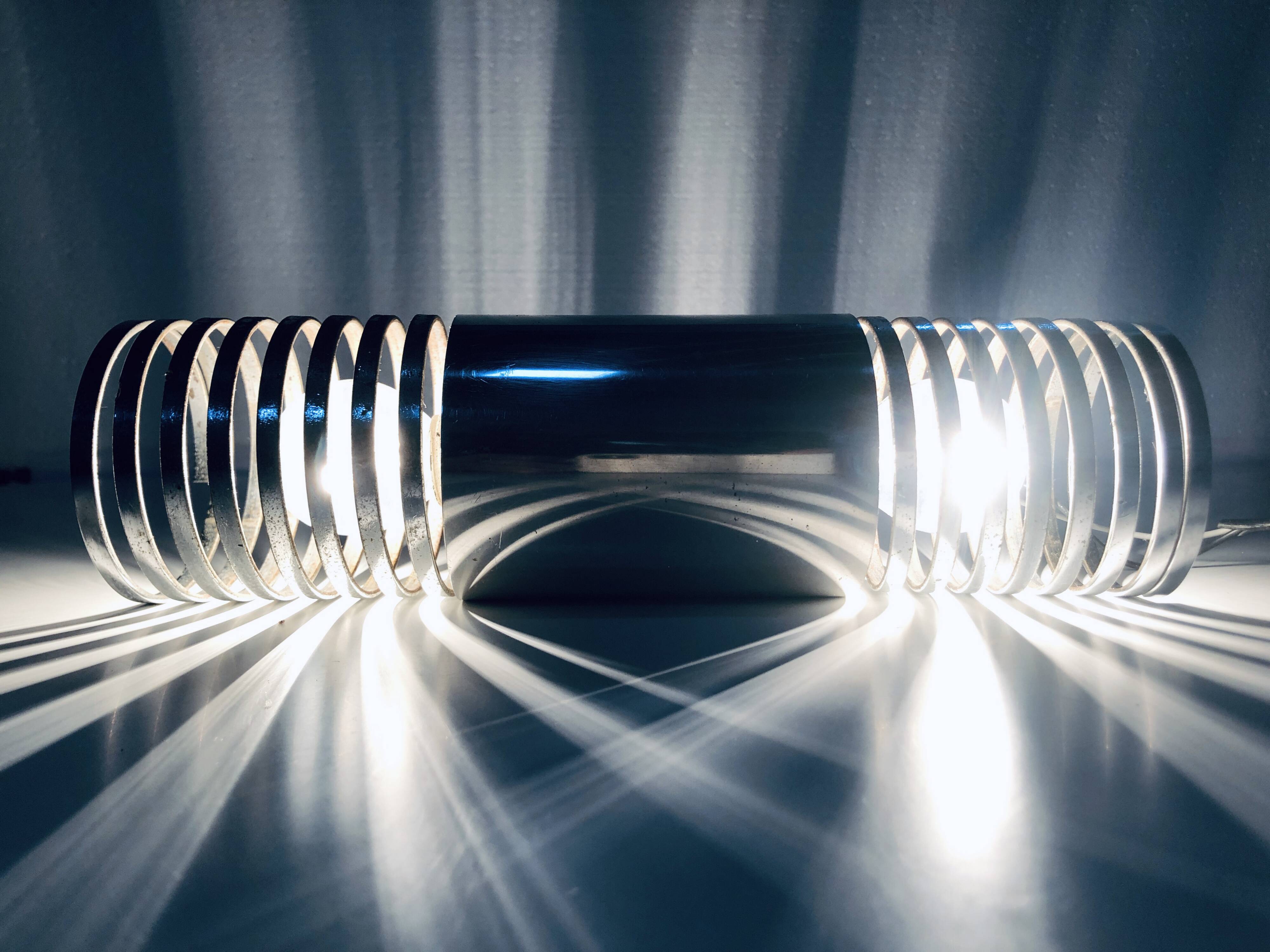 Vintage Wall Lamp • Spirals • Space Age • 1970