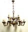 Lustre en bronze, style Mazarin, 12 feux, milieu XIXème.