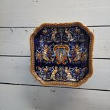 Plat creux de Gien à décor renaissance