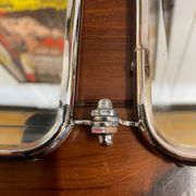 Triptych barber mirror