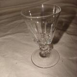 8 crystal aperitif glasses by "Baccarat", model "Caton"