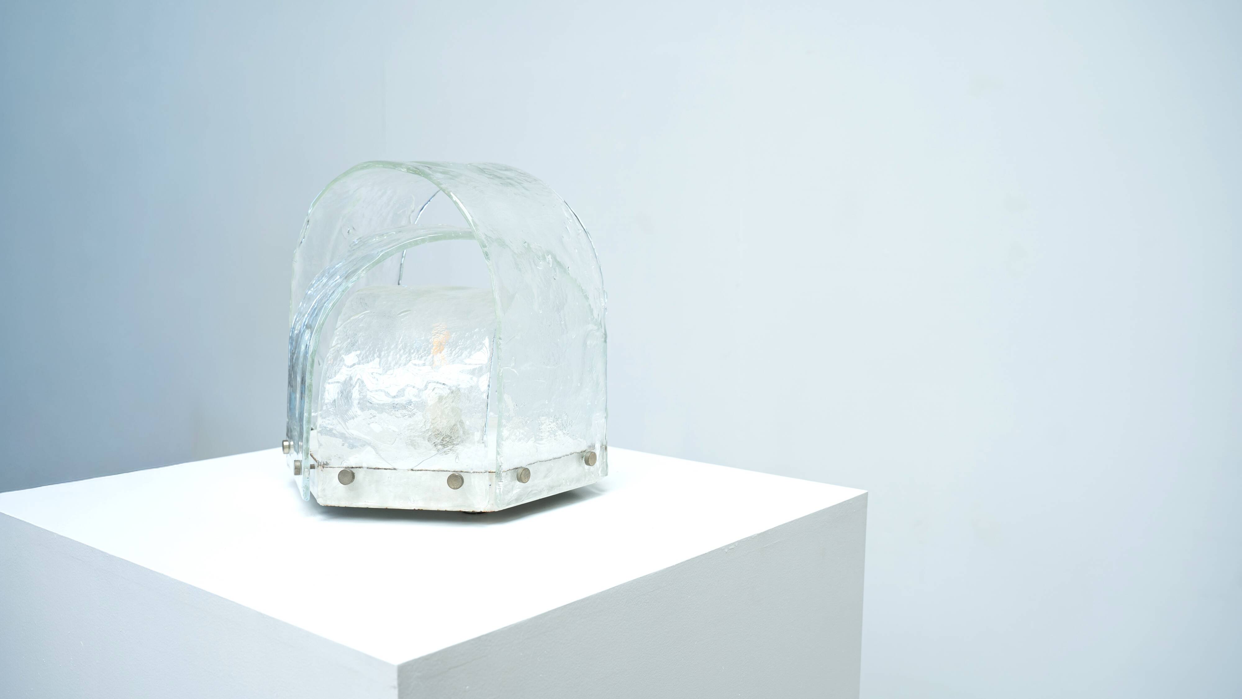 Carlo Nason for Mazzega sculptural table lamp