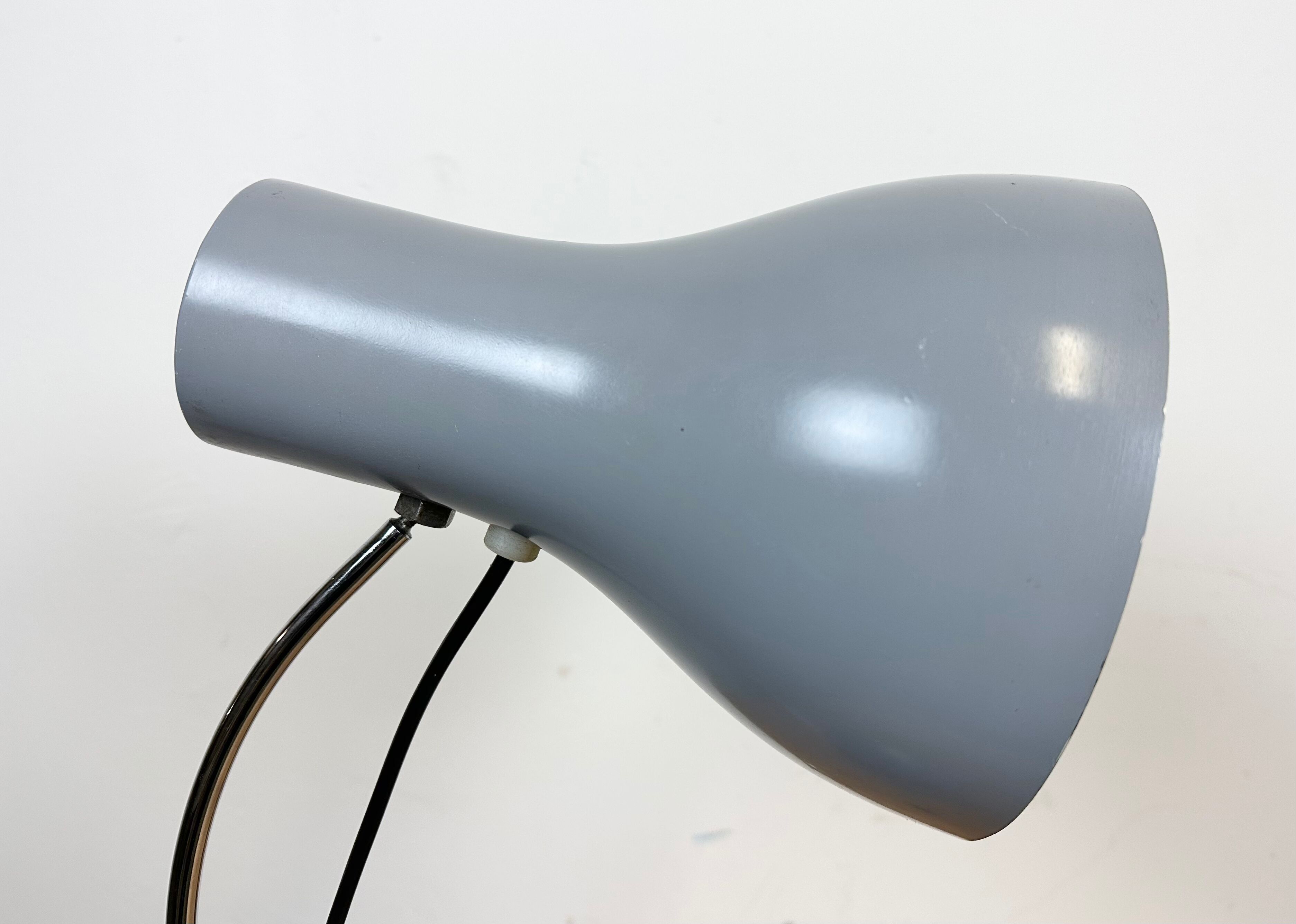 Grey Table Lamp by Josef Hurka for Napako, 1960s