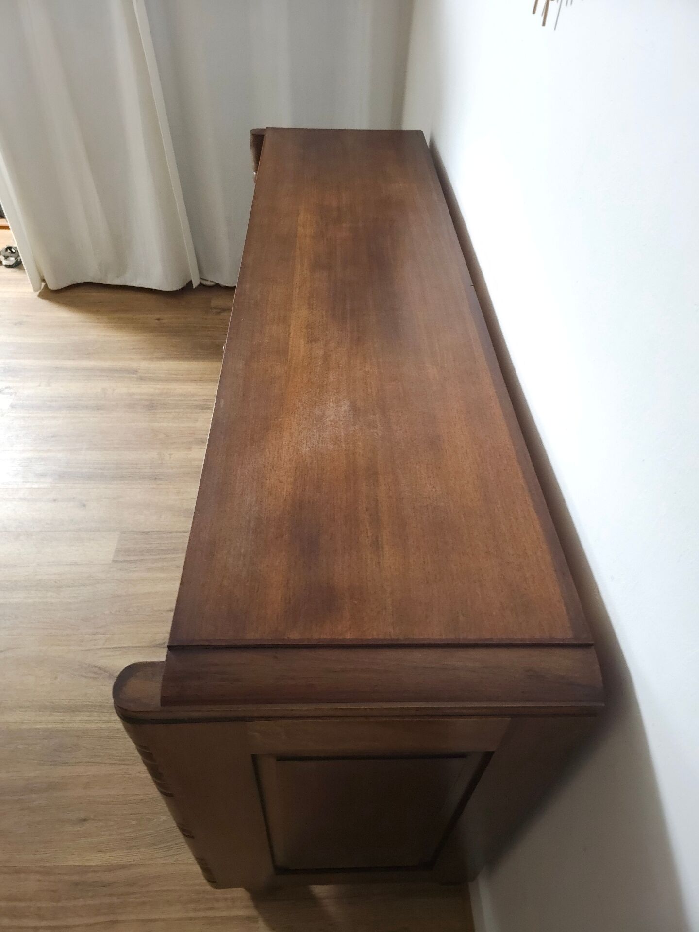 Solid Walnut Buffet, Art Deco, Circa 1940