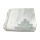 Old embroidered cotton tablecloth