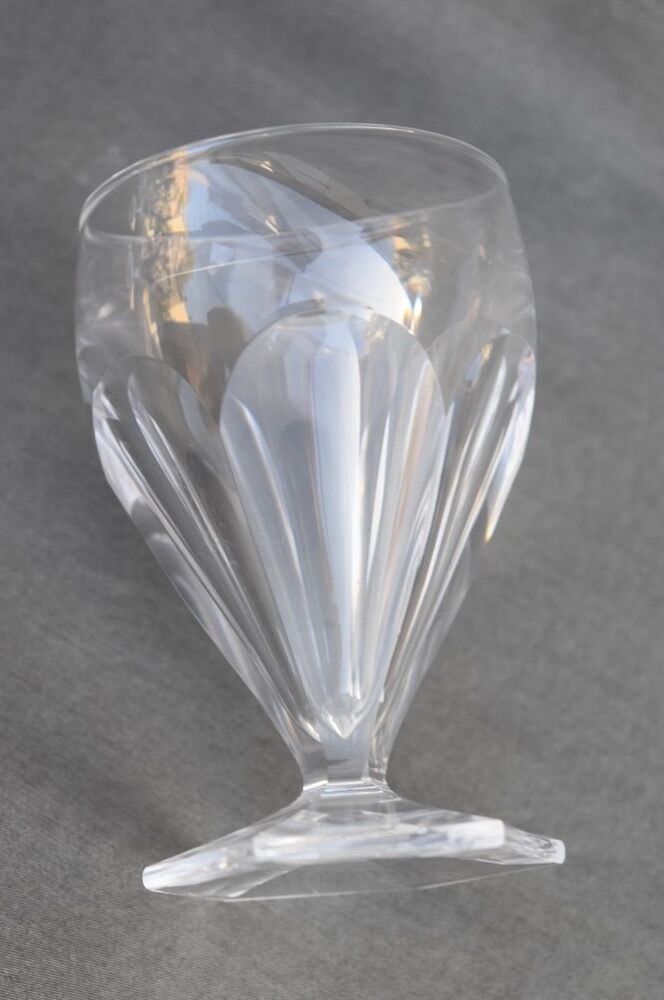 6 glasses in Porto or crystal digestive with slices cut St. Louis