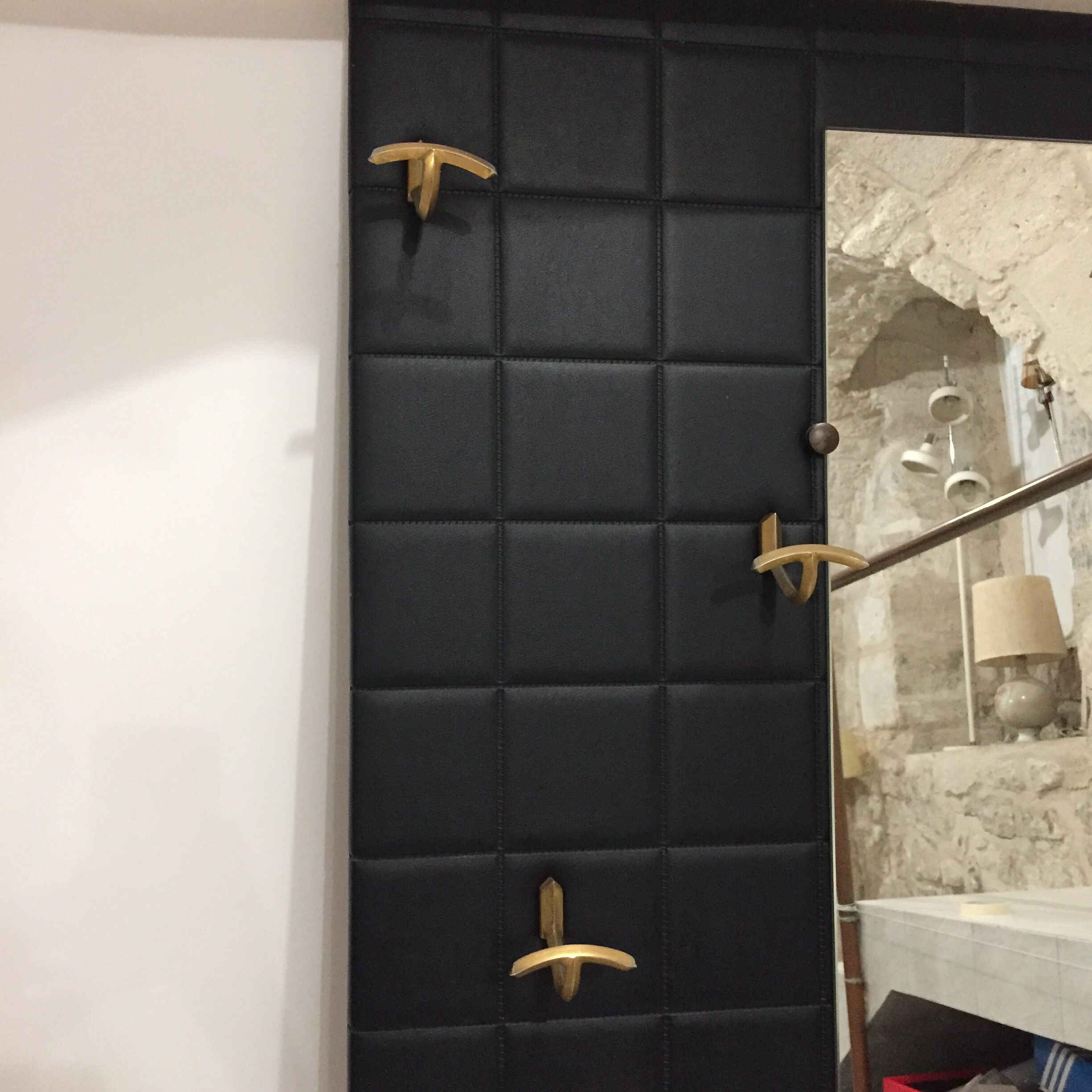 Wall coat rack 60s