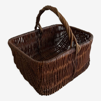 Hazel wood basket