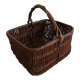 Panier bois de noisetier