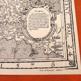 Poster / Map New description of Gaul Jean de Bonnot Paris