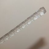 Spun crystal mustard or jam spoon
