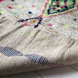 Vintage Berber carpet with full color 250x140cm