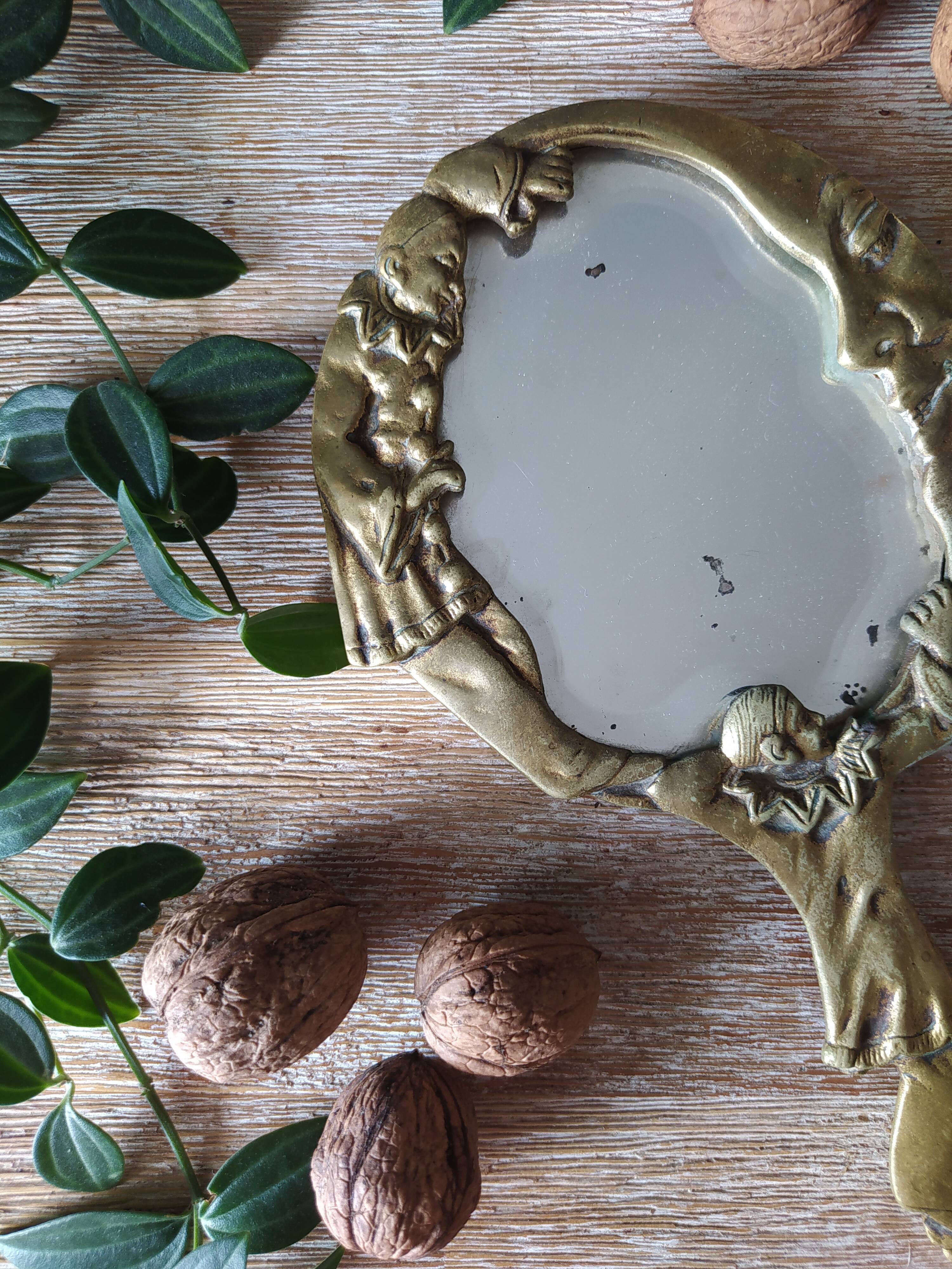 Vintage Pierrot Mirror