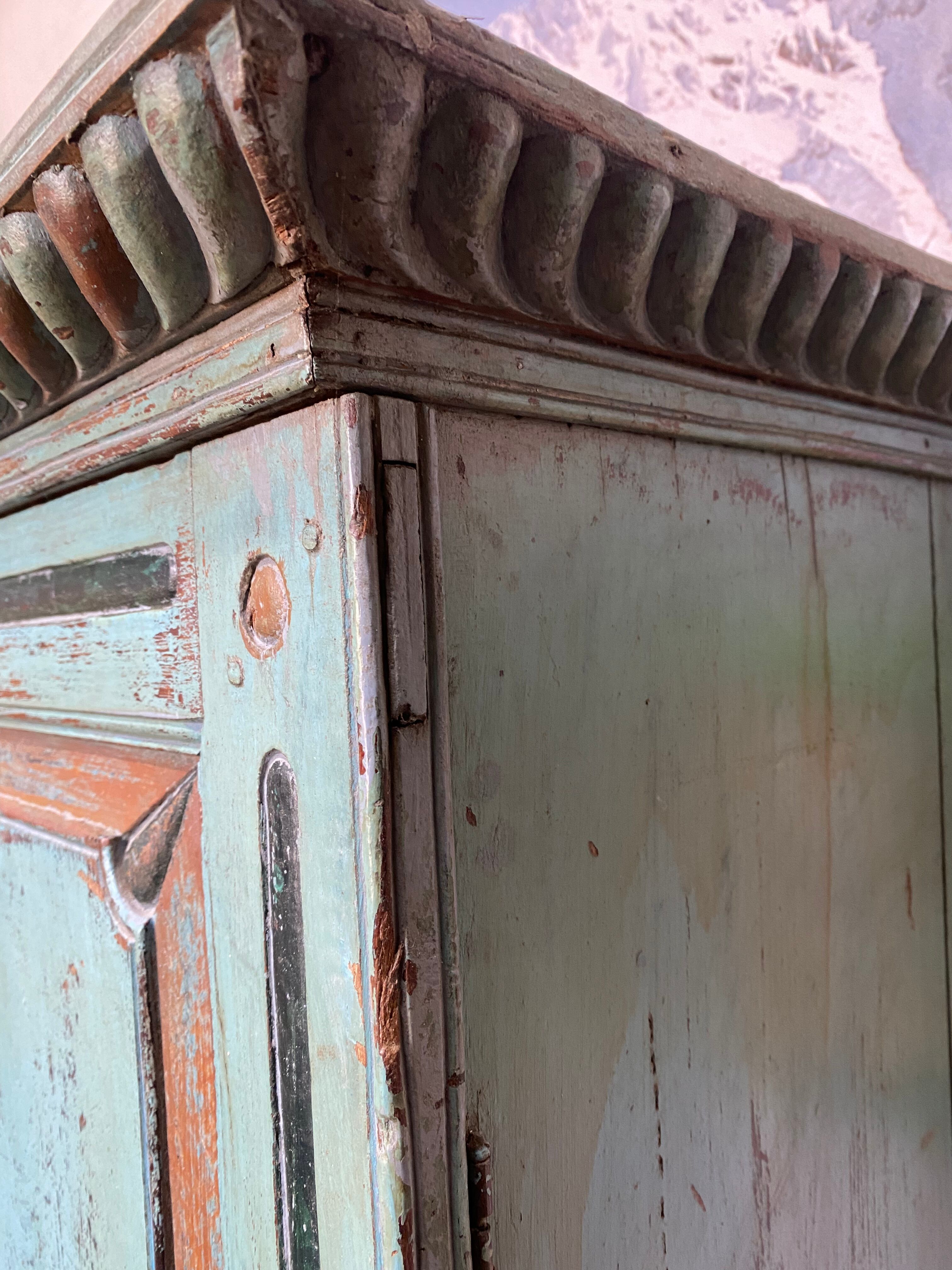 Indian cabinet in wood