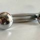 Vintage chrome metal coat stand