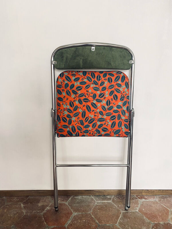 Chaise plainte vintage life style orange