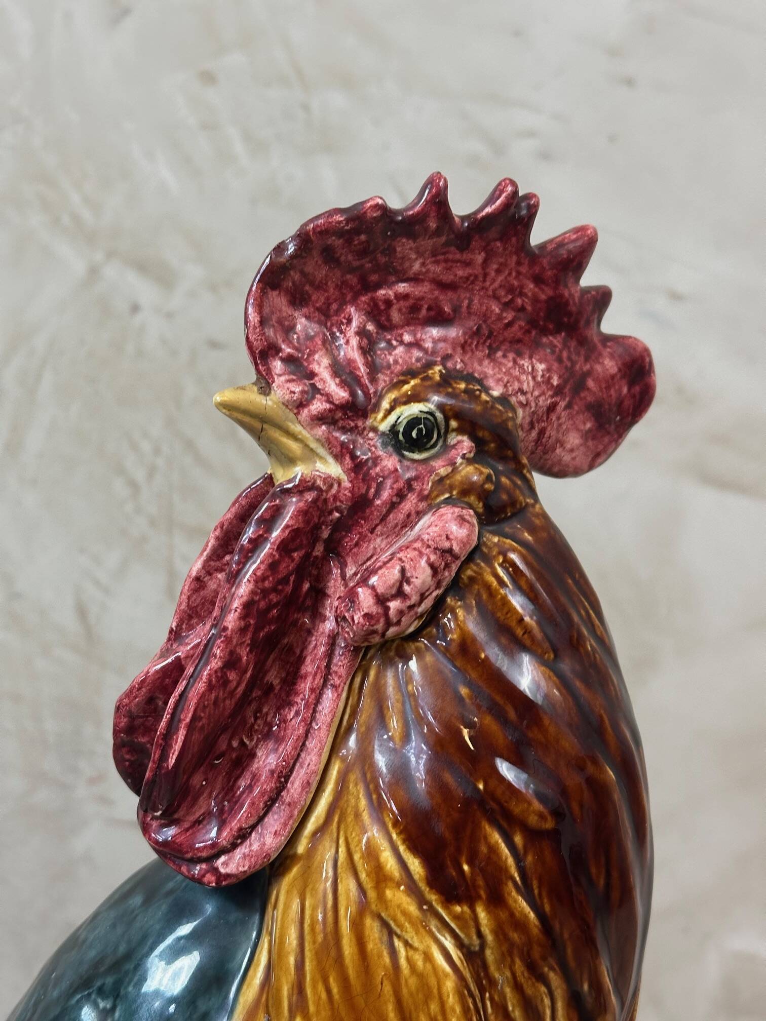 Paul Comoléra Faience Rooster