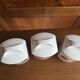 Lot of three spice pots