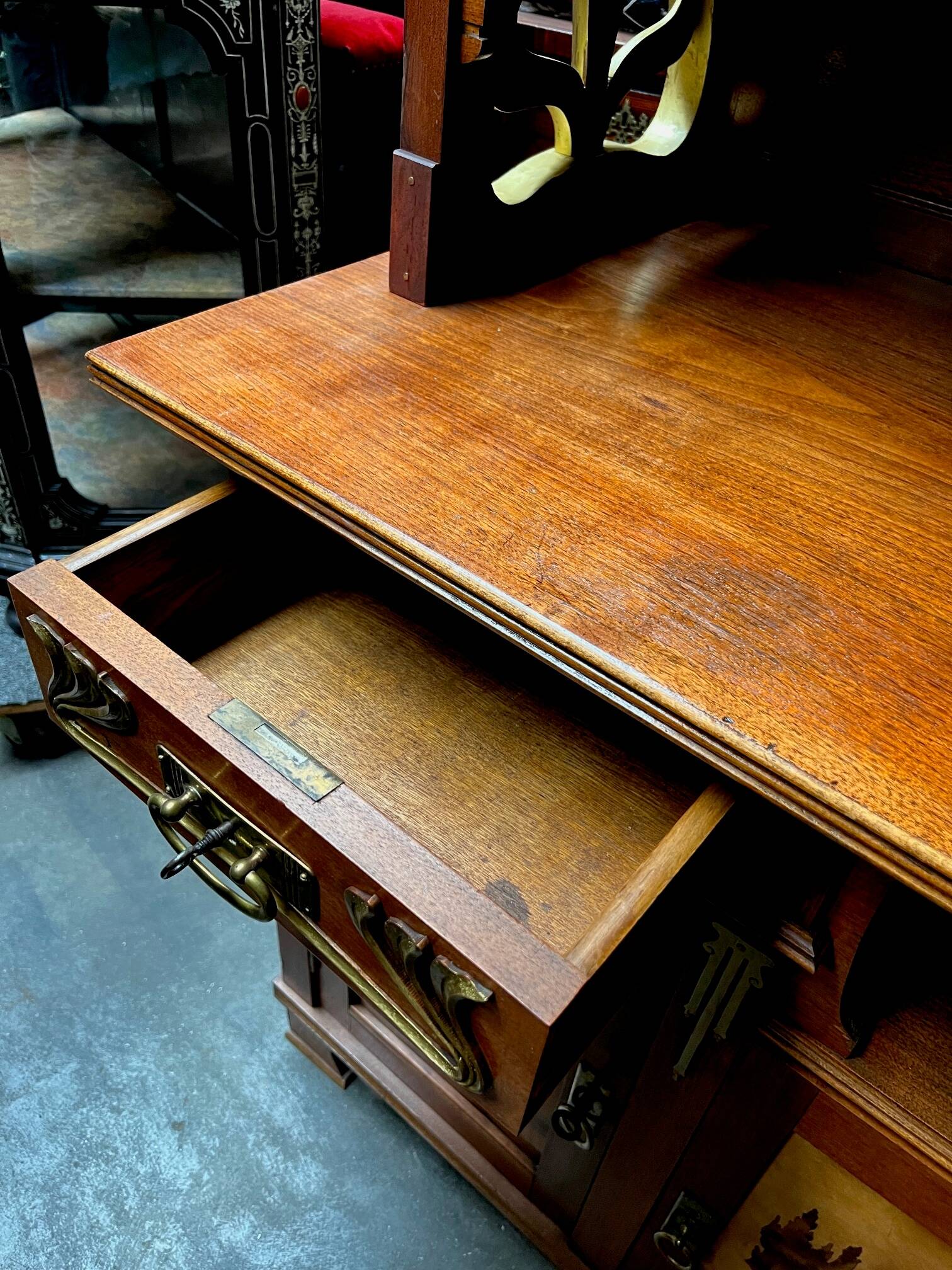Art Nouveau style sideboard.