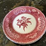 Set of Three ceramic plates Spode England dimension: height -2.5 cm- diameter -26 cm-