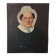 Portrait ancien, peinture a l’huile XIXe
