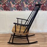 Scandinavian design rocking chair from the 1950s.