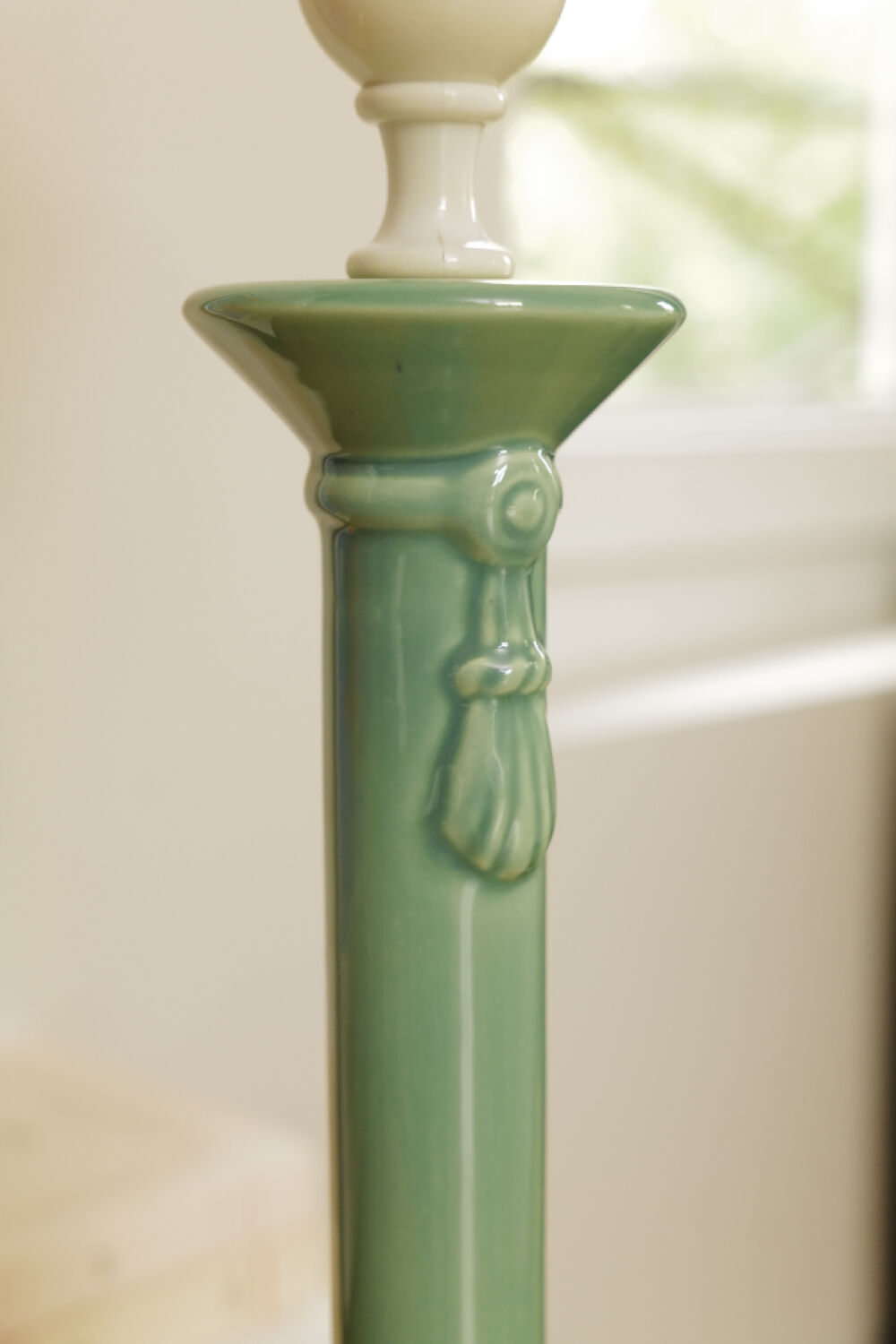 Pair of “tulip” lamps