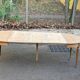 Renovated Louis XVI extendable round table from the 19th century, 260cm.