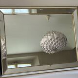 Beaded mirror design deknudt Belgium 1970