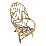 Rattan armchair