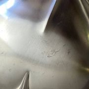 Stainless steel clover aperitif server