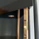70s brass light shelf