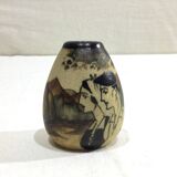 Ciboure Small Ovoid ceramic vase
