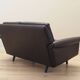 Brown leather sofa, Danish design, 1960s, designer: Aage Christiansen