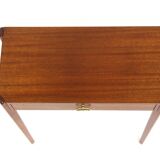 Mahogany bedside table, Sweden, 1950s