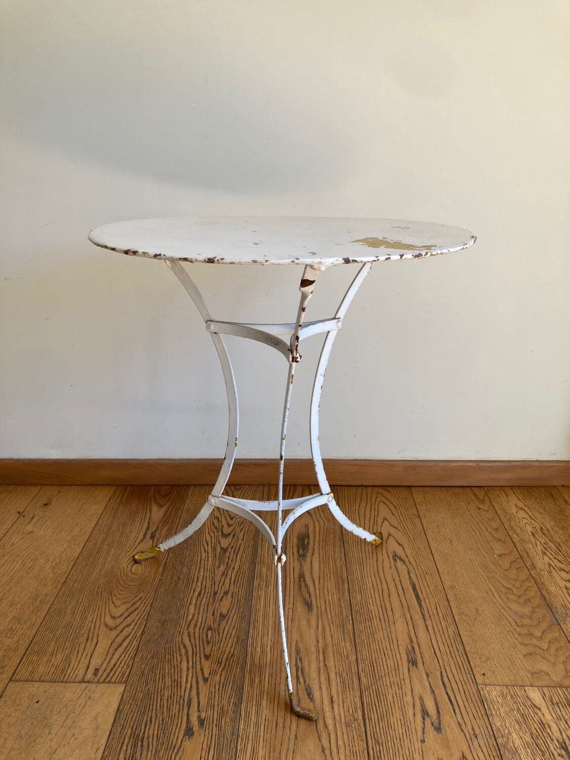 Antique garden pedestal table 1900