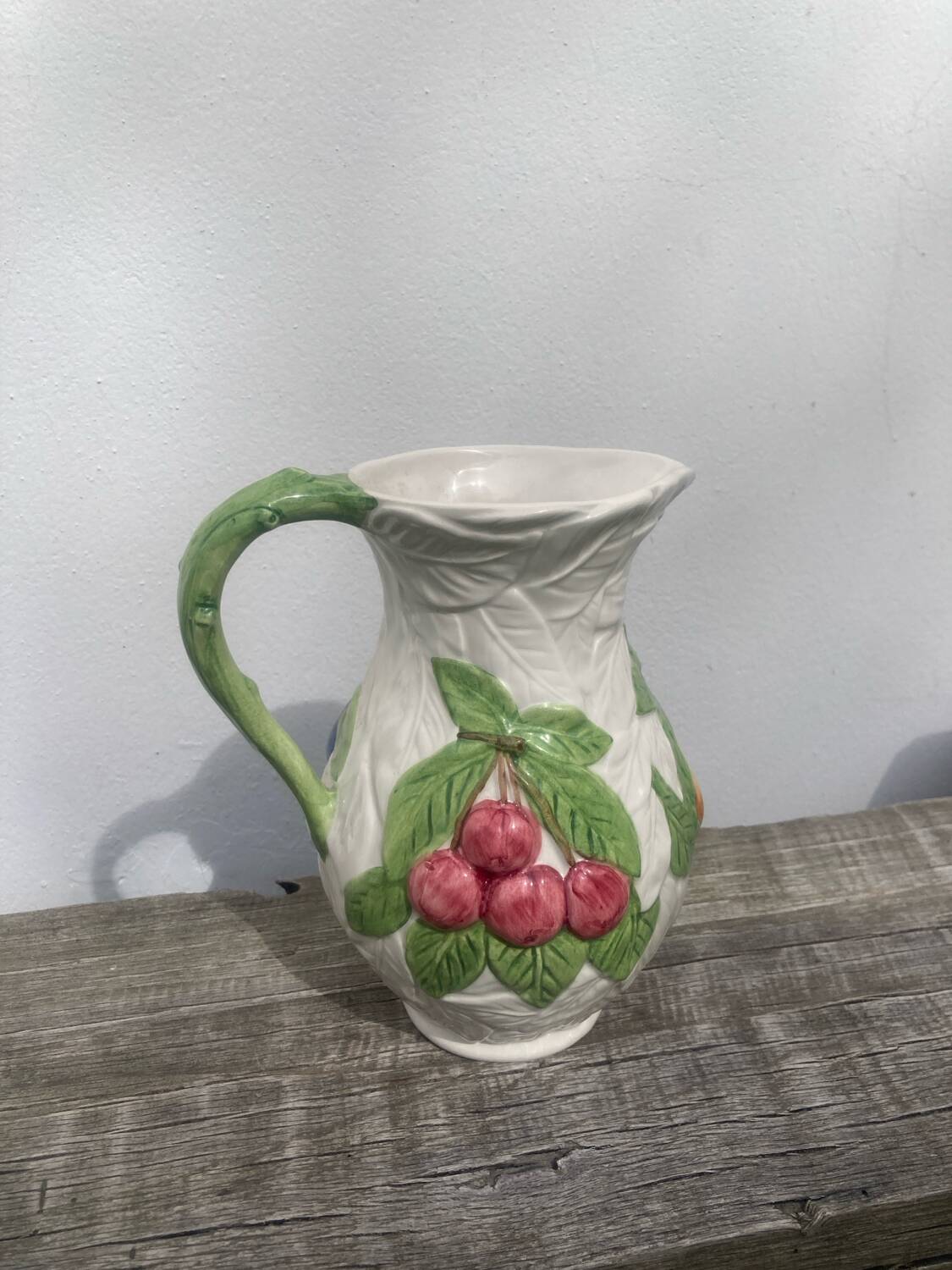Ceramic fruit slush pitcher