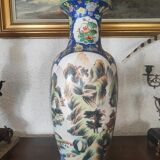 Chinese vase early twentieth century enamelled