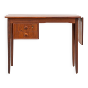 Bureau à rabats en teck